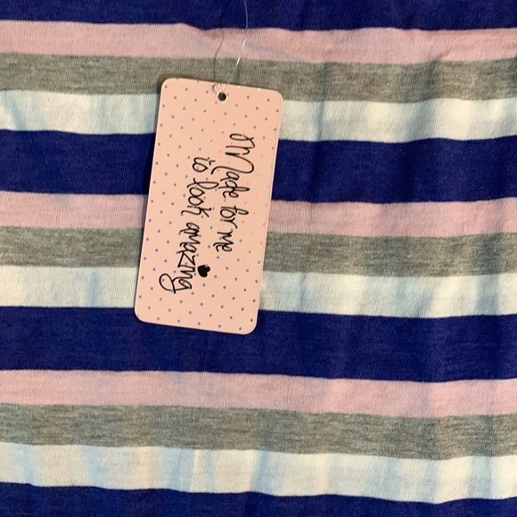 Junior Ladies Scoop Neck Capped Sleeve Top Sz XL NWT - Picture 3 of 3